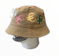 “BucketRich” bucket hat